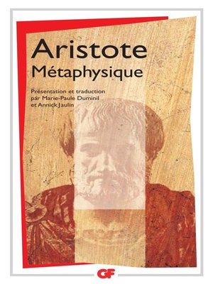 cover image of Métaphysique